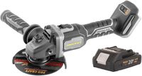 Procraft Industrial AG125Bbb accu haakse slijper 20 V 125 mm borstelloos + 1x accu 2,0 Ah - zonder oplader