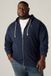 Levi's New Original hoodie met rits (Big & Tall) - Men's - 3XL - Blauw / Naval Academy