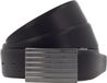 Vanzetti Leren Riem 35mm Leather Belt W100 Black Zwart