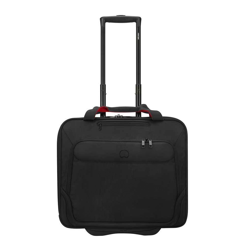 DELSEY Parvis Two Compartment Trolley Boardcase 17" black Zwart