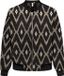 ONLY CARMAKOMA CARAZTA LIFE LS BOMBER JACKET WEH - Meisjes - Gewatteerde jas - Polyester/Elastaan - Zwart - Maat 44