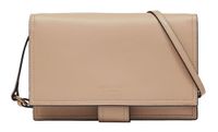 LIEBESKIND BERLIN Leren schoudertas Lisa Calf Optic Crossbody Bag Sandy beige