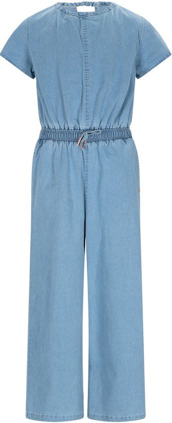NONO Meisjes Broek Syd Palazzo Stretch Denim Katoen 158/164 Dream Blue