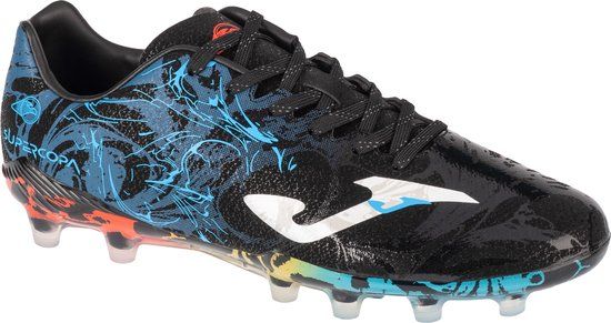 Joma Super Copa 2441 FG SUPS2441FG Voetbalschoenen Mannen Zwart Maat 42