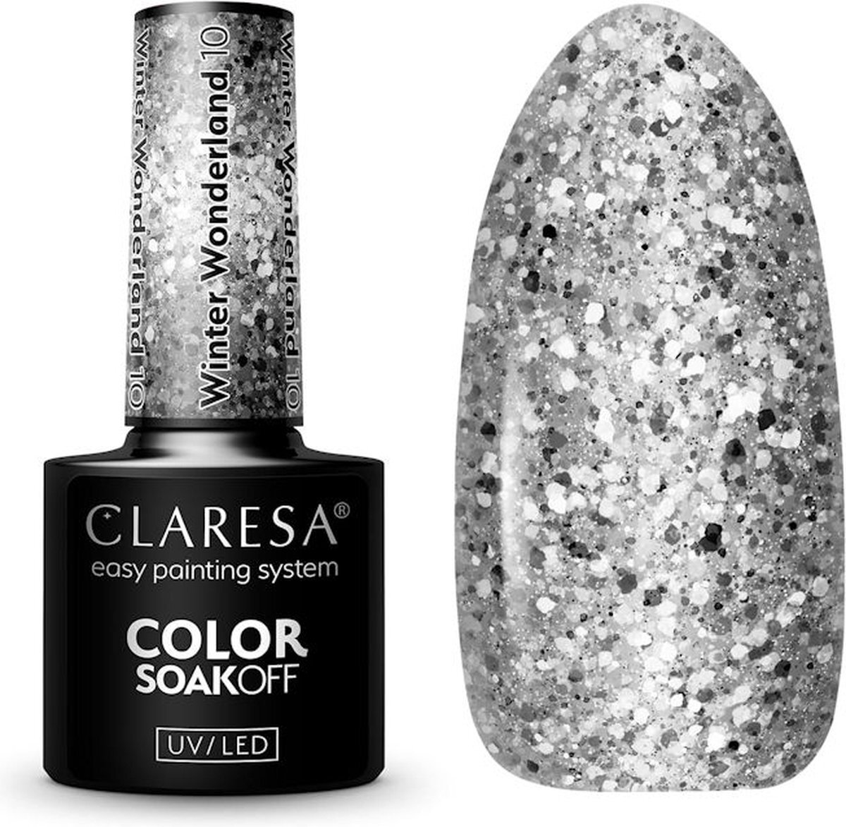 Claresa UV/LED Gellak Winter Wonderland #10 – 5ml.