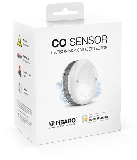 Fibaro CO Sensor - Koolmonoxidemelder - Bluetooth - Wit