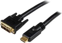 StarTech.com HDMIDVIMM30 video kabel adapter 9,14 m HDMI Type A (Standaard) DVI-D Zwart