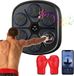 BeltAvenue Holding B.V. Machine de boxe - Machine de boxe musicale - Appareil de boxe musical intelligent Bluetooth électronique à LED, épaisseur d'installation réglable à montage mural, avec gants, adapté aux adultes et aux enfants