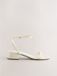 Next - Dames - Forever Comfort® sandalen met bandjes en lage blokhak - Crème