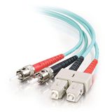 C2G 85525 InfiniBand en Glasvezelkabel 5 m SC ST OFNR Aqua-kleur