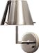 Linea Verdace Lampe murale Jin Chrome + abat-jour