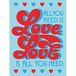 Lyrics by Lennon & McCartney Canvas print, meerkleurig, 60 x 80 cm