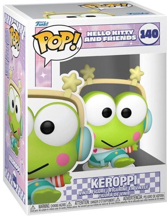 Funko Hello Kitty Hello Kitty And Friends - Keroppi vinylfiguur 140 Unisex Funko Pop! - Neutraal - Standard