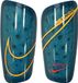 Nike Mercurial Lite scheenbeschermers voor volwassenen, uniseks, Donkerblauw / Oranje, L