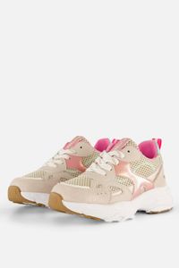 Muyters Sneakers paars Suede - Maat 34 - Kinderschoenen