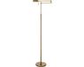 Highlight Mini Bari LED leeslamp brons met knik dimbaar