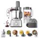 Merkloos Keukenmachine - Foodprocessor - 1000 W - 3 l kom - Compact All-in-One