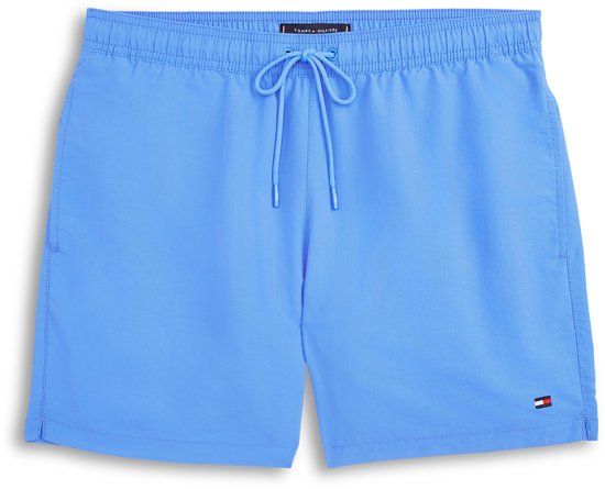 Tommy Hilfiger Zwemshort Blauw Effen Regular Fit Heren XL