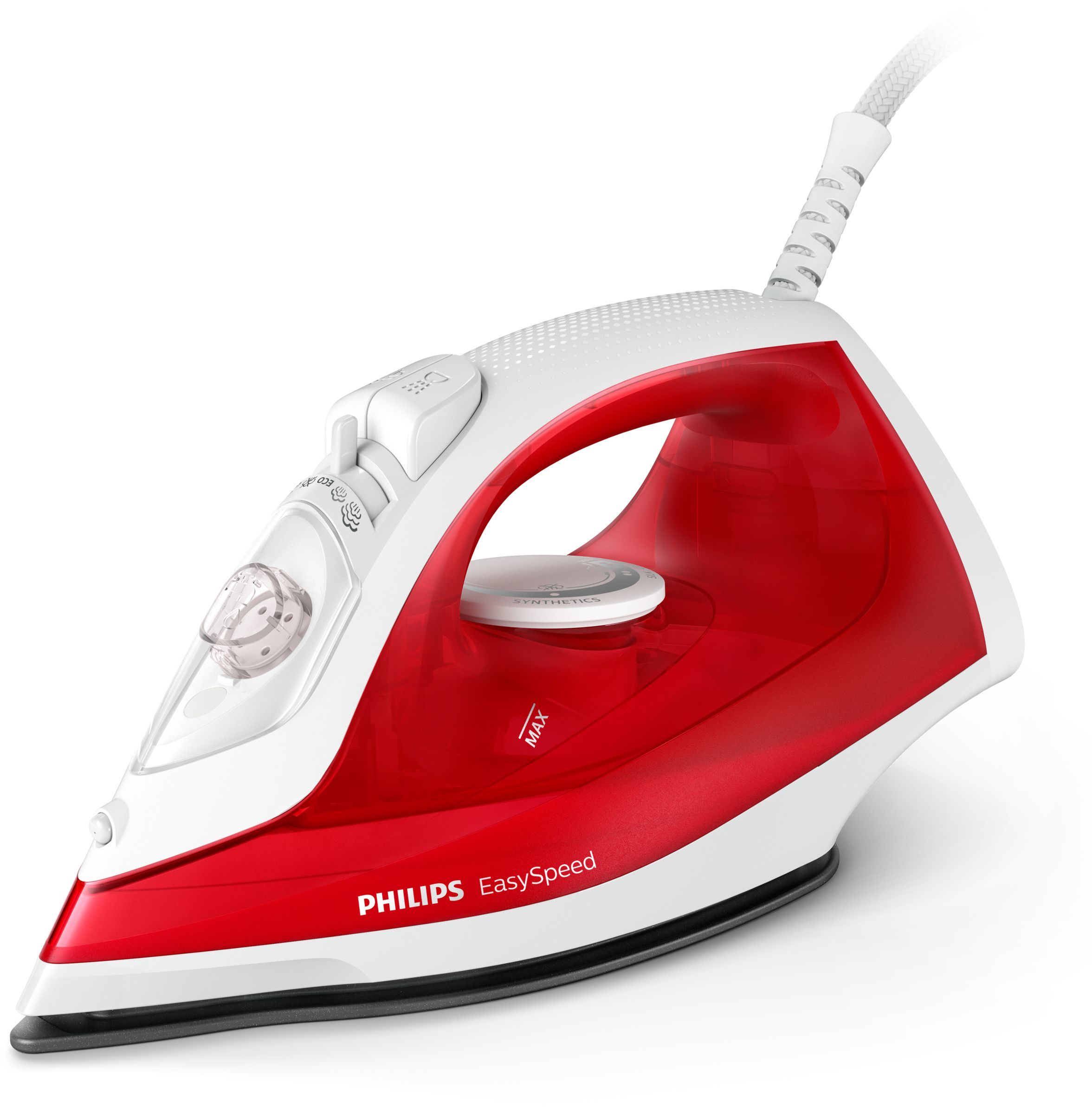 Philips EasySpeed GC1742/40 - Stoomstrijkijzer - 2000W - Rood/Wit