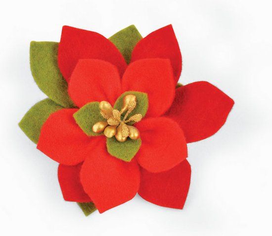 Sizzix Bigz Die Build a Bloom Poinsettia ontworpen door Pete Hughes
