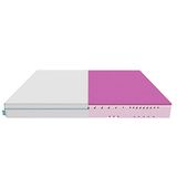 Cecotec Flow One + visco-elastische matras 200 x 200 cm, 3-laags, hoogte 18 cm, hoge sterkte, profielkern met HRC-schuim, MorphoAdapt, Fresh & EasyClean