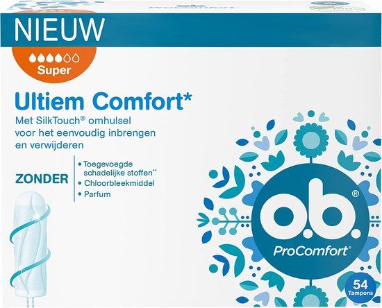 O.B. Tampons Pro Comfort Super 54's