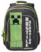 Minecraft sac à dos pour enfants, avec poche avant et poches latérales en filet