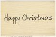 Art Scribbled Inca Happy Christmas Stamps stempel, zwart