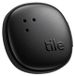 Life360 Tile Sticker - Petit traceur Bluetooth, localisateur de télécommande et localisateur d'objets pour vélos, lunettes et plus. Compatible iOS et Android. Localisateur de téléphone. 1 pièce (noir)