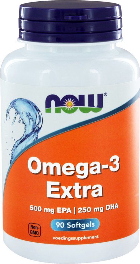 Now Foods - Omega-3 Extra - 1000 mg - 90 Softgels