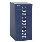 Bisley Meerladenkast 10 laden Blauw