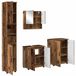 vidaXL Badkamermeubel Set Oud Hout 61 x 35 x 64 cm