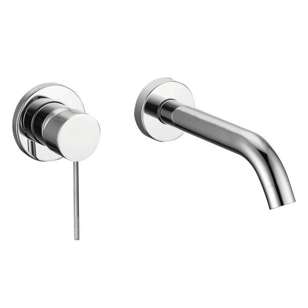 Best Design Ore Decorata RVS 304 inbouw wandmengkraan uitloop=20cm RVS 4010550