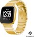 Strap-it Fitbit Versa 2 luxe metalen bandje - goud