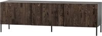 WOOOD Bono Gravure TV Meubel - Essen - Bruin - 56x180x46