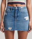Superdry Dames Denim Vintage minirok