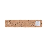 Bi-Office Eco Frameloze Kurkbord, 50x10 cm, Dubbelzijdige Kurk en Kurk Met Zwarte EVA, Strook, Frameloos