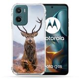 Cokitec Versterkte hoes voor Motorola G05 / E15 Mountain Ree Hunt