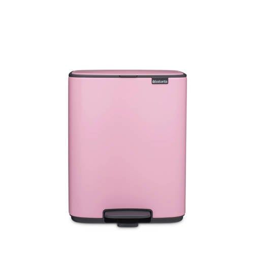 Brabantia Bo pedaalemmer 12 liter lilac pink