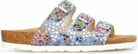 Rohde 5620 55 Slippers Blauw Multi Leer Dames