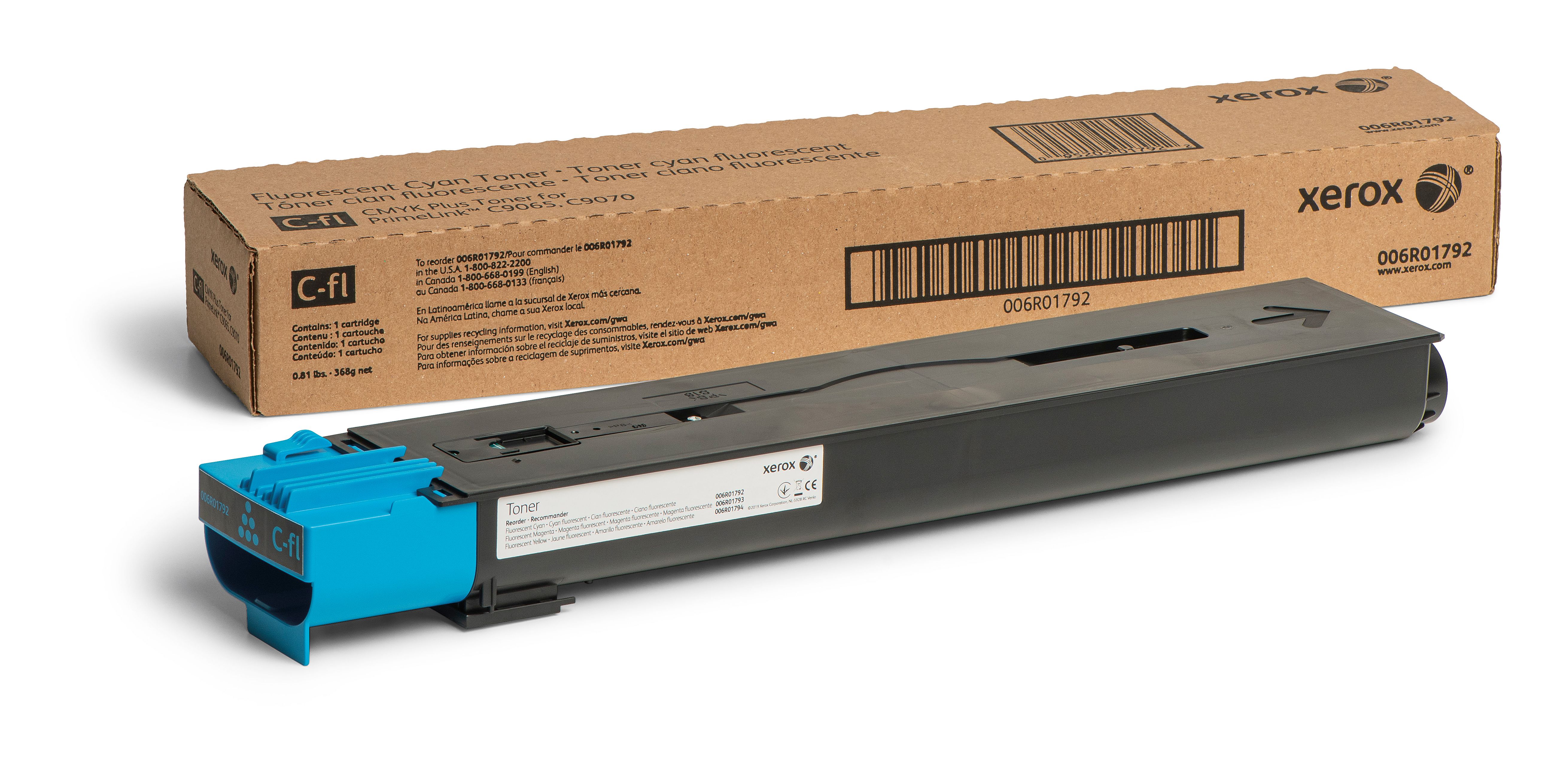 Xerox 006R01792 Fluorescerend Cyaan tonercartridge