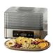 Black+Decker - voedseldroger 400W | 5 doorzichtige bakjes 29 x 21 cm | digitaal touchpaneel | instelbare temperatuur 35–70°C | timer 48 uur | automatisch uit | BPA-vrij