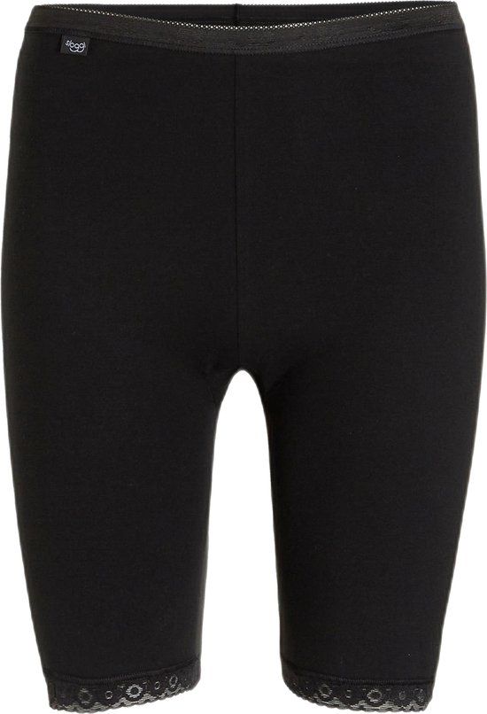 Sloggi Basic Long Dames - Boxershort lange pijpjes - 54 - Zwart