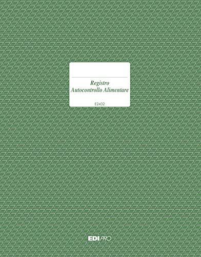EDIPRO E2432 Dicteerboek Voedselcontrole 47 Pagina's 31 x 24,5 cm