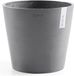 Ecopots Amsterdam 30 - Grey - Ø30 x H25,4 cm - Ronde grijze bloempot