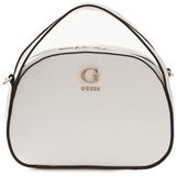 GUESS Coleen Top Zip Crossbody Cream White crème schoudertas handtas