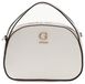 GUESS Coleen Top Zip Crossbody Cream White crème schoudertas handtas