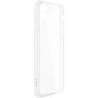 Aiino Glassy - Achterzijde behuizing voor mobiele telefoon - gehard glas, thermoplastic polyurethaan (TPU) - transparant - voor Apple iPhone XS Max