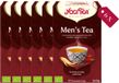 Yogi Tea Men's Tea - Biologische Kruidenthee met Gember, Kaneel en Rozenwortel voor Kracht en Vitaliteit - Tray van 6 Stuks