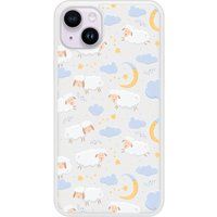 Mouton Nuage Bedrukt siliconen hoesje compatibel met iPhone 15 Plus